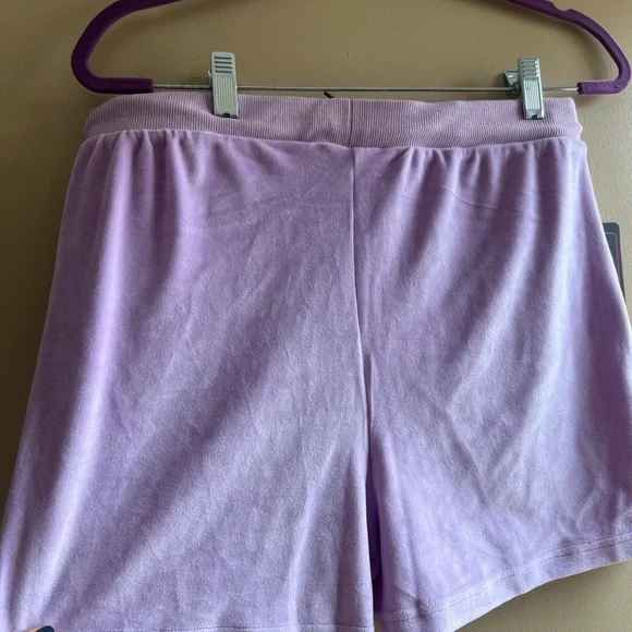 Lavender Strapless Drawstring Crop Top/short set - Women L NWT - Picture 7 of 10